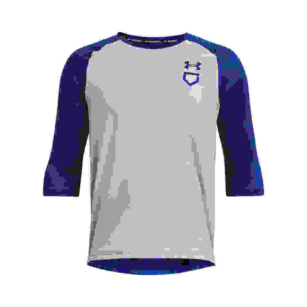 Under Armour Utility Big Boys' Grey/Royal 2/3 Shirt